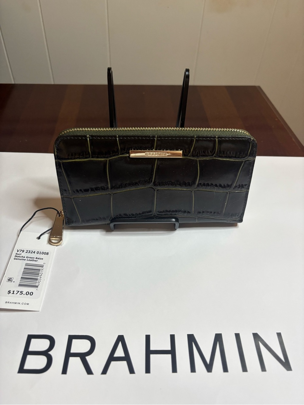 Brahmin Suri in Matcha Green Baize